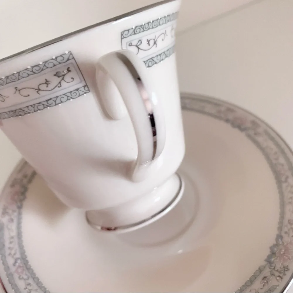 NWOT Lennox Charleston teacup and saucer
